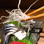 旬酔基じ - ツマも手切りで、晒して美味♡