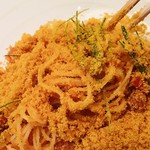 やまぐち - 
      冷たいパスタ
      フルーツトマト冷製のカップレーゼ
      芽ネギ、カラスミかけ放題