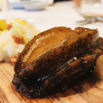 やまぐち - 蝦夷アワビ、
      バチコ(ナマコの卵巣)のリゾット