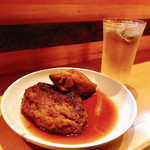 博多のおでん - 『いわしつくね＆ばくだん』しゃんにシュワシュワたい♪