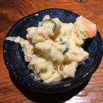 旬酔基じ - お通し♬︎ ポテサラまでも美味しい♡