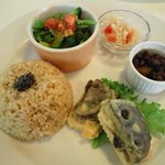 Private Lodge cafe&diner - 茄子と高野豆腐のフリッター
