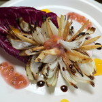 山ごぼう - 新玉ねぎをお花のように