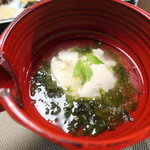 山ごぼう - 豆腐のすりながし