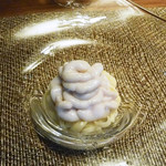 長谷川 稔 - タラ白子の冷製タリオリーニ