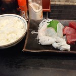 三ツ輪食堂 - お造り定食1350円