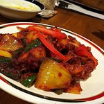 ダルバートダイニング - チキンチリの辛口