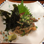 魚矢 - 胡麻サバのお代わり