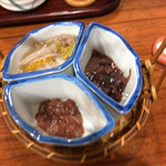 魚矢 - 塩辛三点盛り