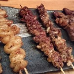 Dekai Yakitori To Oosaka No Kushikatsu Nidaime Marutani Shouten - 