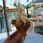 ガーデンレストラン - 伊勢わらび餅ソフト