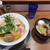 竹末東京Premium - 料理写真:鶏ホタテそば味玉  肉玉丼 1300円