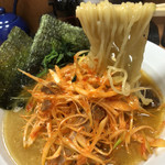Ramendou Sendaikko - ねぎラーメン 麺リフトアップ