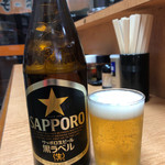 Ramendou Sendaikko - サッポロ黒ラベル中瓶
