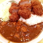 とんかつ檍のカレー屋 いっぺこっぺ - （岩中豚）ヒレカツカレー