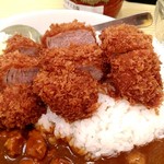 とんかつ檍のカレー屋 いっぺこっぺ - （岩中豚）ヒレカツカレー