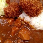 とんかつ檍のカレー屋 いっぺこっぺ - （岩中豚）ヒレカツカレー