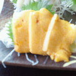 Sashimi Washoku Asahiya - 超希少なマンボウの肝　ふぐの白子より美味い