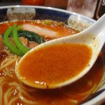 支那麺 はしご - 大辛といっても”さほど”でもありません