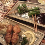 秋吉 福井駅前店 - ししとう＆つくね