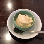 マーボ屋 - 食後の杏仁豆腐