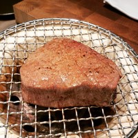 USHIGORO S. GINZA - シャトーブリアンのステーキ(完成)とんでもなく美味しい！