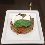 The Emirates Lounge Business class Milan Malpensa - 料理写真:カポナータ