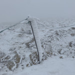 ホテル千畳敷 - 強風と雪で早々に撤退しました