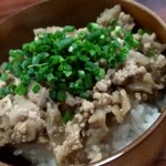 ぶぃスリー - 【2018.12.1(土)】そぼろごはん250円