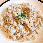 Cafe BLUE LEAVES - 玄米ごはん  おかわりできます