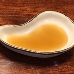 鰻はし本 - 鮎の魚醤