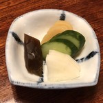 鰻はし本 - お漬物