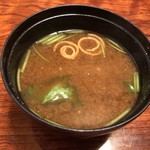 鰻はし本 - 肝入赤出汁