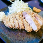 かつ丼多勝 - ■梅山豚のロースかつ