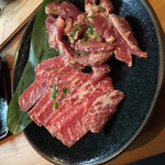 えんむすび - 牛カルビ＋豚サガリ♬︎ 1100円