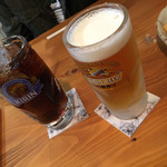 えんむすび - コーラと生ビールで(^_^)／□☆□＼(^_^)