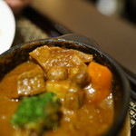 シチューとカレーの専門店 銀座 古川 - 牛タンカレーのアップ