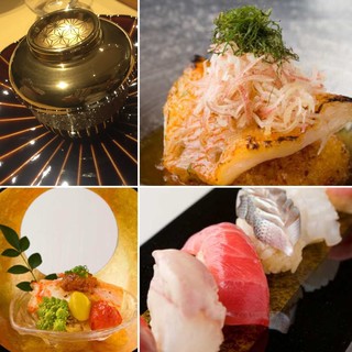 An Edomae sushi restaurant where you can enjoy not only the taste but also the performance.