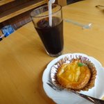 朝倉りんご園 - 料理写真:ミニアップルパイ\180とcoffee