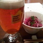 クラフトビアマーケット - お通し＆よなよな