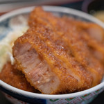 Takeda - 2018.11 ジャンボソースカツ丼（1,930円）信州SPF豚のリブロース ご飯少なめ