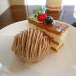 レピキュリアン - モンブラン＋ミルフィーユ・オ・フランボワーズ