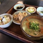 甘味茶屋 - 甘味茶屋(大分県別府市実相寺)だんご汁定食 1,080円