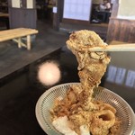 甘味茶屋 - 甘味茶屋(大分県別府市実相寺)だんご汁定食・やせうま