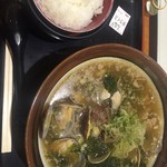 宝醤軒 - 浅利ラーメンと半ライス