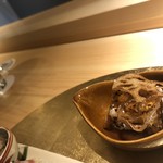 日本料理 楽只 - 蓮根まんじゅう