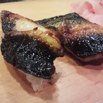 角喜鮨 - 天然鰻　握り