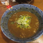 中華蕎麦 とみ田 - 中華蕎麦　とみ田　つけそば　スープ割（こってり）