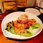 串兵衛 - 信州鶏の唐揚げ〜香味マスタードソース〜