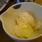 まき埜 - 辛味大根おろしそば (並) 1,150円 2018年12月